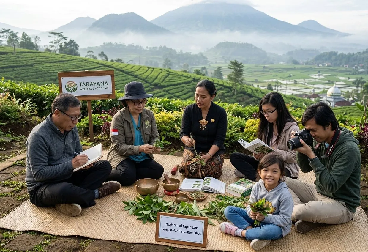 Kelas lapangan Tarayana Wellness Academy
